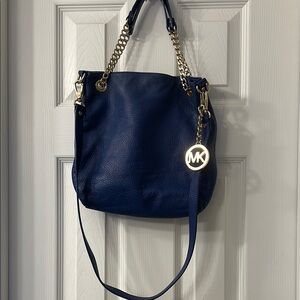 Michael Kors Blue Shoulder Bag